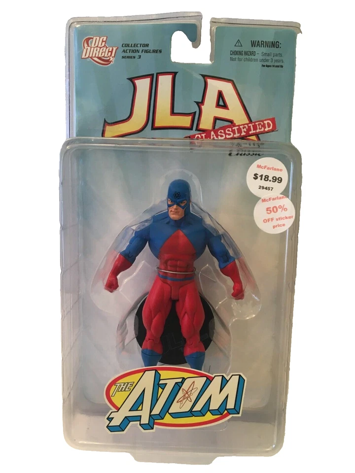 JLA Classified Series 3 Atom 6in Action Figure DC Direct Toys Collectibles