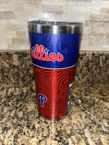 Philadelphia Phillies MLB 20oz Hometown Tervis Stainless Tumbler ~ New Cover