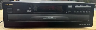 Cambiador de CD de disco Onkyo DX-C340 de colección - probado funcionando sin control remoto Foto 1 de 4