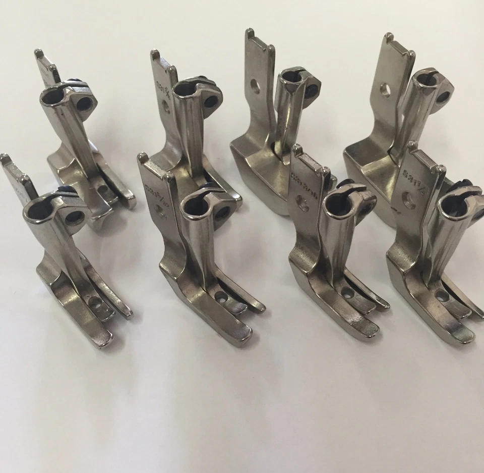 SINGER 111G 111W 211G  211W BROTHER B837 WALKING FOOT WELT FOOT SET S32 - 8 SETS - Image 1 of 1