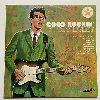 Buddy Holly Good Rockin’ Vinyl Record 12” 33 RPM COPS-4721 MCA Records 1971 - Image 1 of 4