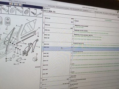 Mando interruptor doble ventana eléctrico original Peugeot 306 MK2 6552WJ PRECIO DE VENTA SUGERIDO POR EL FABRICANTE 60€ Foto 1 de 3