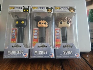 Funko Pop Pez Limited Edition    KINGDOM HEARTS  COMPLETE SET - Picture 1 of 2