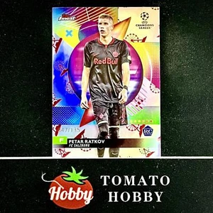 TOPPS FINEST UEFA 2023-24 PETAR RATKOV RC/135 NORIA REFRACTOR SALZBURGO - Imagen 1 de 2