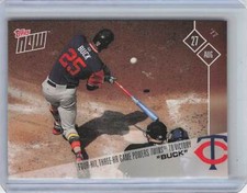 2017 Topps Now #527 Byron Buxton Minnesota Twins