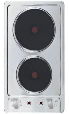 PKM Doppelkochfeld KF-GE-2F - autark, Doppelkochplatte, Edelstahl, 2 Kochfelder - Bild 1 von 4