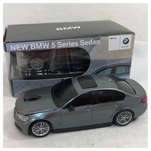 BMW 5er Limousine dunkelgrau kabellose Maus Mini Auto Typ Kunststoff Japan - Bild 1 von 11