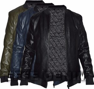 Giubbino Pelle Blu | Acquisti Online su eBay