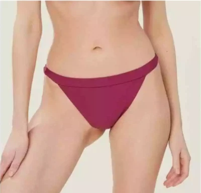 Andie Swim The Caicos Bottom Bikini Ciruela Talla Med NUEVO Traje de Baño Playa Foto 1 de 4