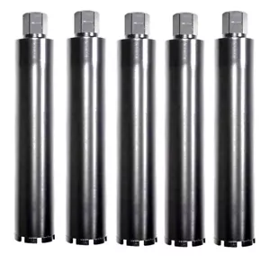 3" nass Diamantkernbit lasergeschweißt für Stahlbeton, Asphalt (5er-Pack) - Bild 1 von 10