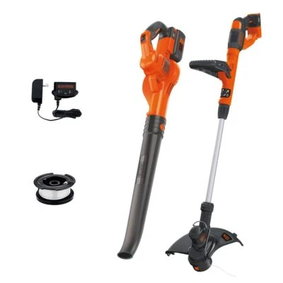 BLACK DECKER 40V Max String Trimmer Edger and Sweeper Combo Kit LCC340C - Image 1 of 4