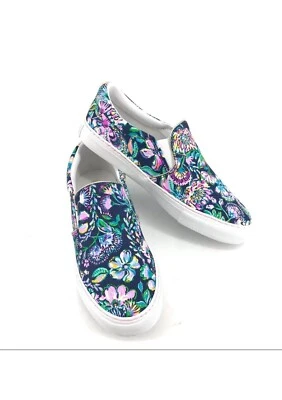 Zapatilla deportiva Lilly Pulitzer Julie marea alta azul marino she’s got sol talla 10 NUEVA Foto 1 de 4