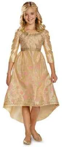 Aurora Coronation Gown Disney Maleficent Fancy Dress Up Halloween Child Costume - Picture 1 of 8