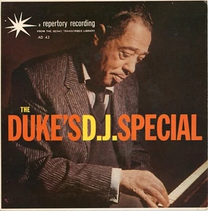 DUKE ELLINGTON The Duke's D.J. Special EP 1959 REPERTORY-PROMO 45rpm Jazz NOS - Picture 1 of 2