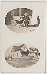 Grand Rapids, Michigan~Stafford Avenue~Child & Home Real Photo POSTCARD - Picture 1 of 2