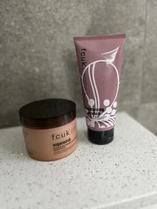 FCUK Polished Moisturising Bodywash Shower Cream 200ml & Sugar Scrub 300ml Rare! - Picture 1 of 2