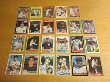Dave Righetti Lot of 23 DIFFERENT Cards w/1 ROOKIE MLB Baseball Yankees, Giants