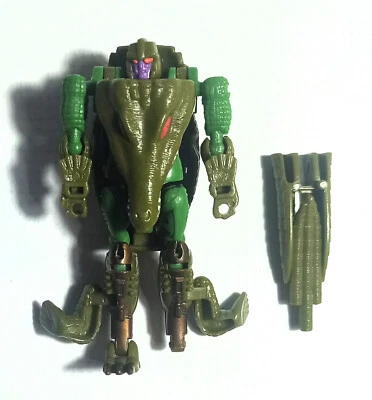 HASBRO VTG 1996 BEAST WARS VERSUS SETS CROCODILE MEGATRON ROBOT 99% COMPLETE - Image 1 of 4