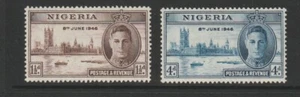 1945 Nigeria Victory Set MNH - Picture 1 of 1