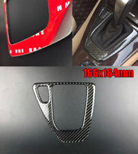 Gloss Real Carbon Fiber Gear Shift Panel Trim Sticker Fits E90 E92 E93 06-12