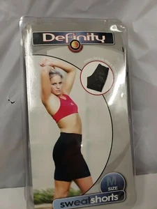 Definity sweat shorts size medium black. Comfortable neoprene - Picture 1 of 4