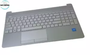 Teclado reposamanos L52023-001 EE. UU. plata natural HP 15-DW 15T-DW 15s-DUAP - Imagen 1 de 2