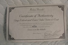 Madame Alexander Certificate of Authenticity LE Card #67304