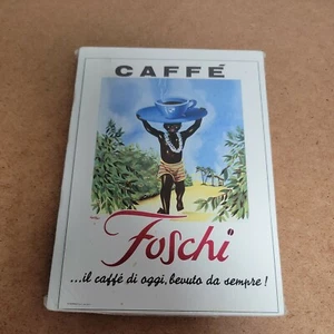 New Sealed Foschi Caffe 6"x8" Printed Poster Bold Colors - Picture 1 of 6