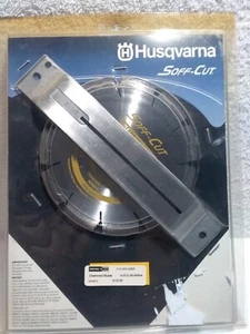 Husqvarna Soff-Cut Yellow XL55-5000A Diamond Blade And Skid Plate NOS - Picture 1 of 5