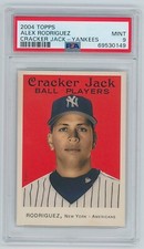 2004 Topps Cracker Jack - ALEX RODRIGUEZ #NNO - PSA 9 MINT (pop 7) Yankees
