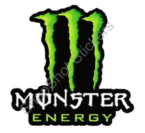 Monster Energy Drink wetterbeständiger Vinyl gestanzter Aufkleber Abziehbild 01 - Bild 1 von 3