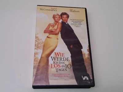 Wie werde ich ihn los in 10 Tagen 2003 VHS German PAL Video Matthew McConaughey - Bild 1 von 4