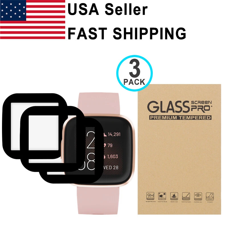 3PACK PMMA Screen Protector For Fitbit Versa 2
