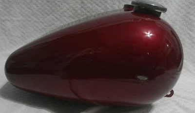 Tanque de gasolina FatBob para Harley Sportster 1981 y picadora antigua Ironhead Panhead AMF Foto 1 de 4