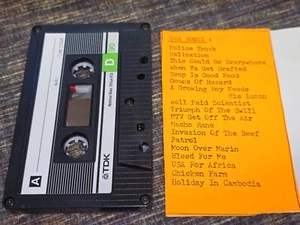DEAD KENNEDYS CALIFORNIA THEATRE 14.12.85 CASSETTE TAPE - Picture 1 of 2