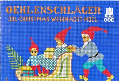 VINTAGE DANISH CROSS-STITCH - CHRISTMAS 1 FROM OEHLENSCHLÄGER - Image 1 of 2