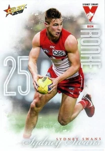 2019 SYDNEY SWANS AFL Card BEN RONKE Footy Stars - Picture 1 of 1