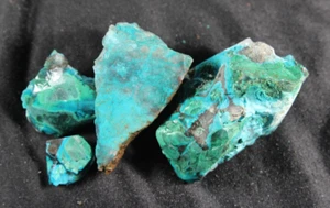 Chrysocolla Pieces Lot  | 386  Gr | Lapidary | Crafts - Picture 1 of 15