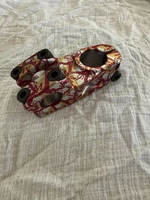 S&M Велосипеды Щит Обернутый Гоночный XLT Шток BMX ОТЛИЧНАЯ ФОРМА Snm Воскресенье Редкий 57 мм - Изображение 1 из 4