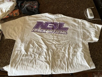 Vtg 1990s  NBL  Bmx T-Shirt XXL Track Official - Image 1 of 4