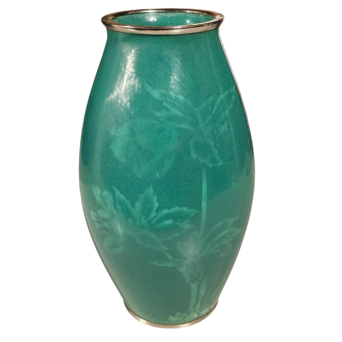 景泰蓝古董原始1900-1940 年日本花瓶| eBay