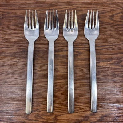 Cubiertos de acero inoxidable WMF Cromargan RENO 4 X tenedores de cena - Corea Foto 1 de 4