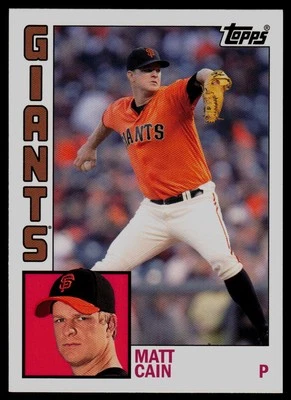 2012 Topps Archives #181 Matt Cain San Francisco Giants - Image 1 of 2