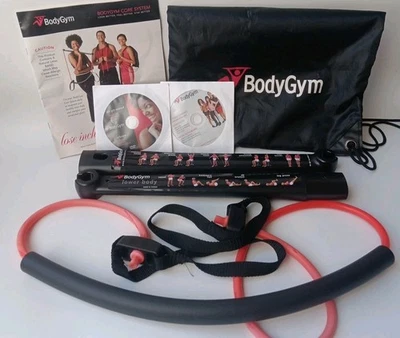 BodyGym Core System Portable Resistance Trainer Workout - CDs, Bar & Bag - Image 1 of 4