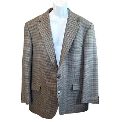 Magee Geneva T2 Wool Tweed Blazer, Houndstooth,Dunloe,Killarney Ireland,Size 50R - Image 1 of 4