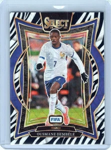 Ousmane Dembele - 2024-25 Select FIFA Zebra Prizm SSP Terrace France Kit!  - Picture 1 of 2