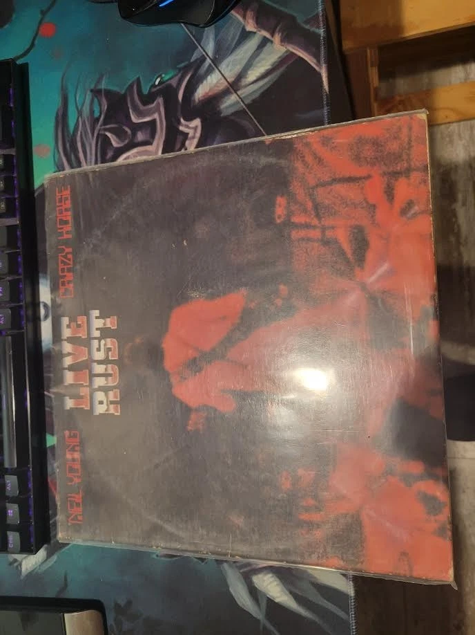 NEIL YOUNG CRAZY HORSE LIVE RUST VINTAGE 1979 VINYL 2LP RECORD G+ - Image 1 of 1