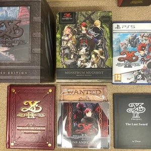 Ys IX: Monstrum Nox Limited Edition (PlayStation 5) [Complete & Tested] - Picture 1 of 10