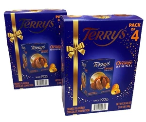 2 Packungen Terry’s Milch Schokolade Orange 4er Pack - je 5,11 Unzen - Urlaubsgeschenk - - Bild 1 von 4
