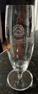 PILSNER URQUELL .4L Etched Stemmed Beer Glass Plzen Czech Republic by Rastal - Picture 1 of 14